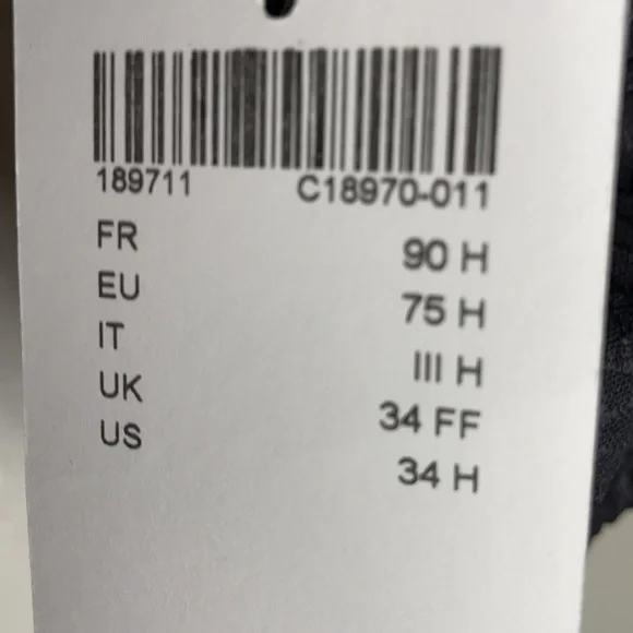 Chantelle Black C Magnifique Seamless Minimizer Bra - Picture 5 of 5